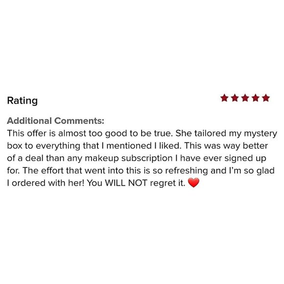 *Read Reviews!* SALE!! Personalized Self Care Mystery Box! 💞 ($350+) - Picture 5 of 16